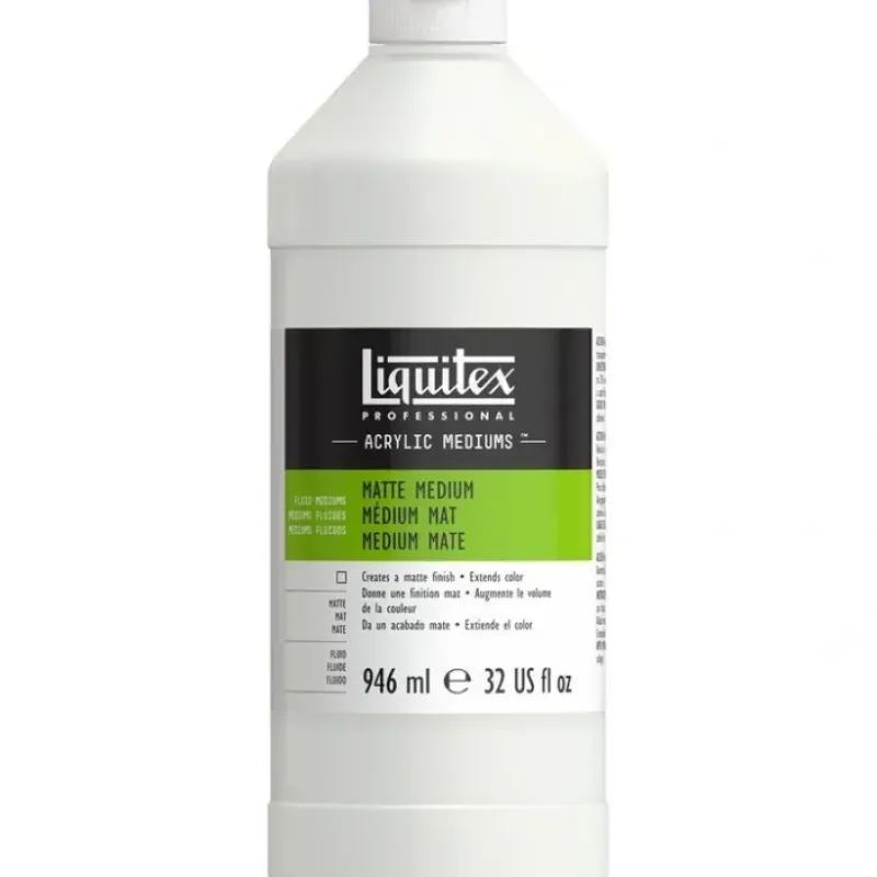 Pigment^Liquitex Professional Matte Medium 32oz - Little Painter Art | Exploring the Endless Possibilities of Art