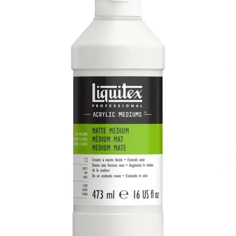Pigment^Liquitex Professional Matte Medium 16oz - Little Painter Art | Exploring the Endless Possibilities of Art