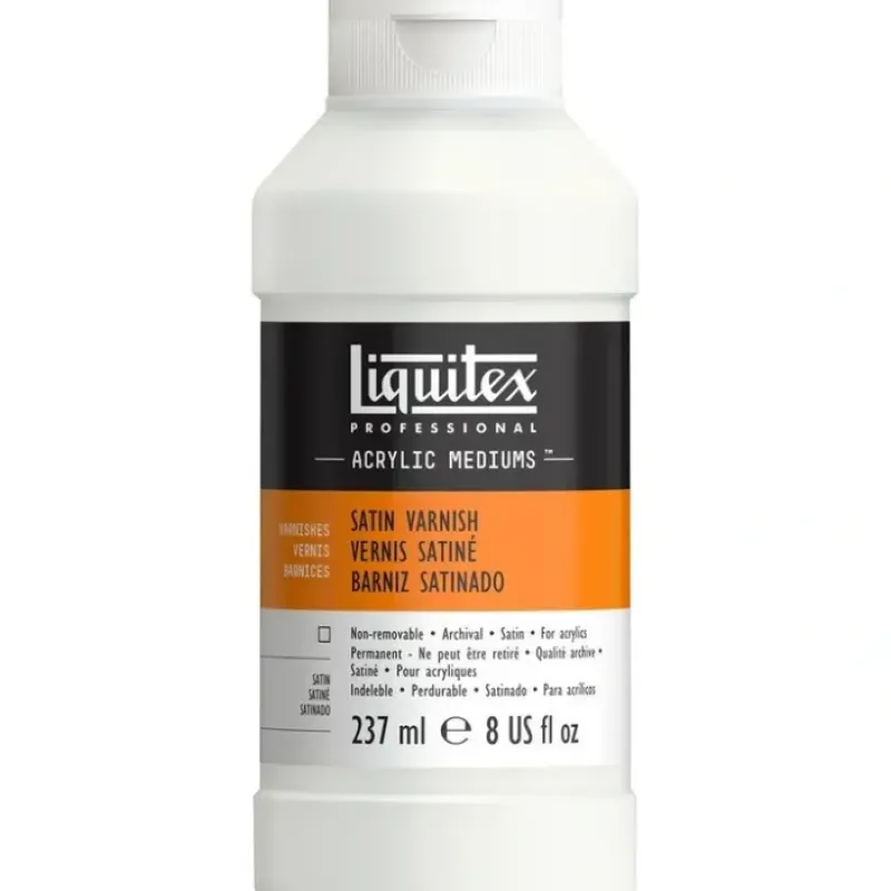 Pigment^Liquitex Professional Satin Varnish 8oz - Little Painter Art | Exploring the Endless Possibilities of Art