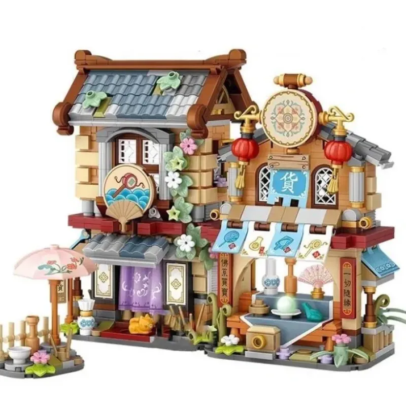 Shop All^LOZ Mini Block Kit - Ancient China Grocery Store - Little Painter Art | Exploring the Endless Possibilities of Art