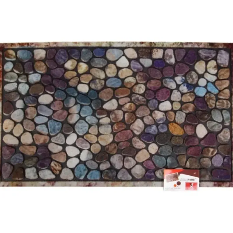 Hot^Luciano Home Indoor/Outdoor Doormat - Pebbles - Little Painter Art | Exploring the Endless Possibilities of Art