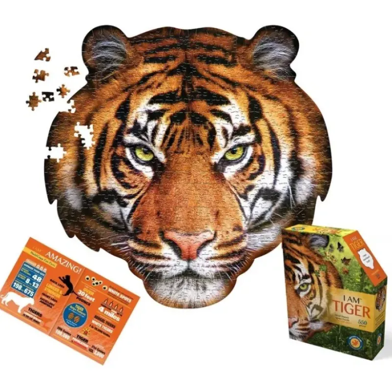 Shop All^Madd Capp 550pc Puzzle - I Am Tiger - Little Painter Art | Exploring the Endless Possibilities of Art
