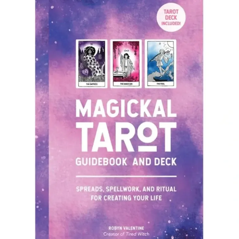 Hot^Magickal Tarot Guidebook & Deck by Robyn Valentine - Little Painter Art | Exploring the Endless Possibilities of Art