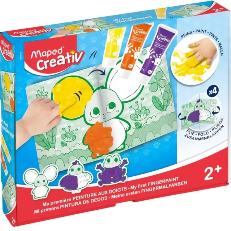 Shop All^Maped Creativ Early Age - My First Finger Paints Kit - Little Painter Art | Exploring the Endless Possibilities of Art