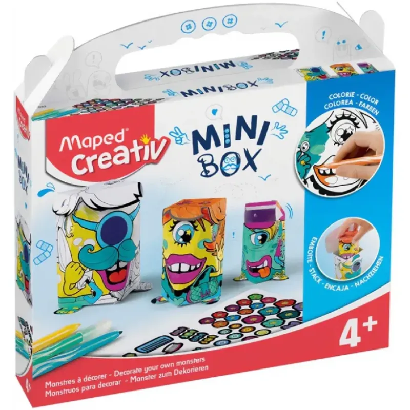 Shop All^Maped Creativ Mini Box - Monsters to Decorate Kit - Little Painter Art | Exploring the Endless Possibilities of Art