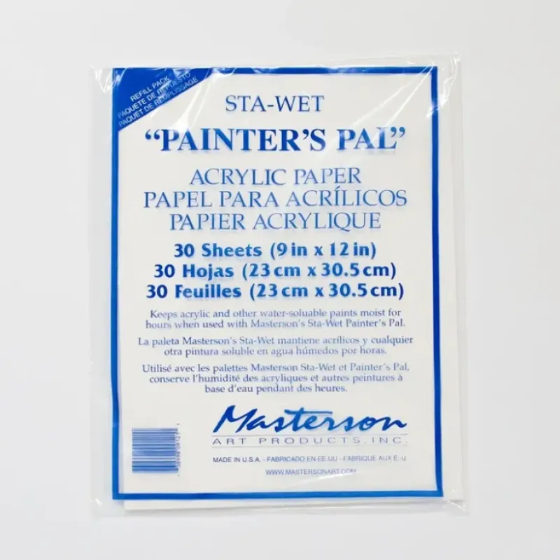 Shop All^Masterson Sta-Wet Painters Pal Paper Refill Pack of 30 Sheets - Little Painter Art | Exploring the Endless Possibilities of Art