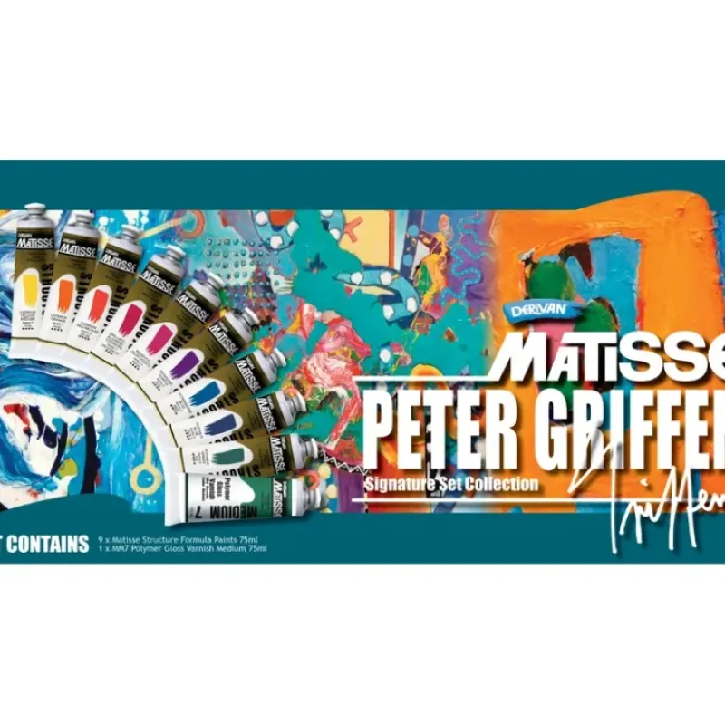 Shop All^Matisse Structure Signature Set - Peter Griffen 10x75ml - Little Painter Art | Exploring the Endless Possibilities of Art
