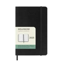 Hot^Moleskine 2025 Agenda - Weekly, Pocket Softcover, Black - Little Painter Art | Exploring the Endless Possibilities of Art
